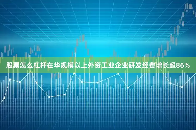 股票怎么杠杆在华规模以上外资工业企业研发经费增长超86%